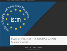 Tablet Screenshot of master-lscm.eu